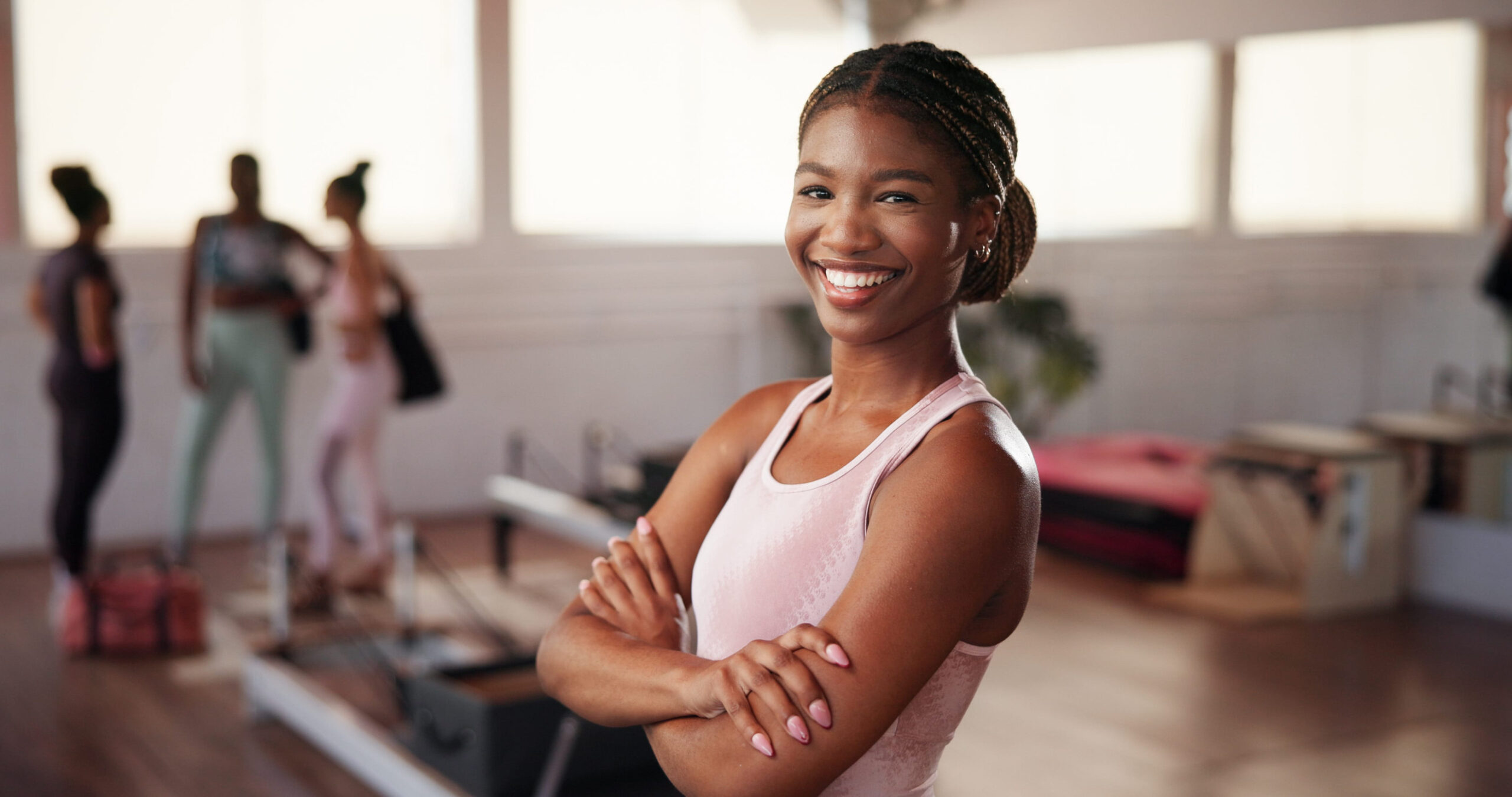 Beginner classical Pilates session at Fit N Pilates in Plano TX — welcoming and results-focused